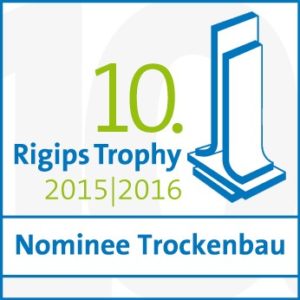 Bild von Nominierung Trockenbau Nominierung Rigips Trophy 2015 | 2016 Kategorie Trockenbau